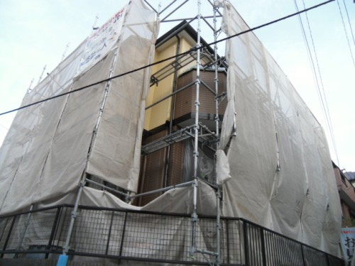 横浜市旭区：現場の外観