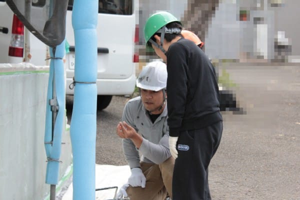 一日塗装体験　兄弟で楽しく塗装体験