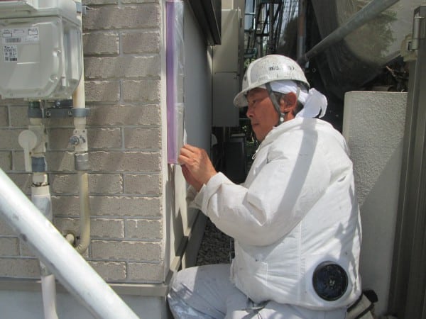 真夏でも快適に塗装作業が出来る秘密兵器
