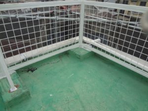 陸屋根、施工前。