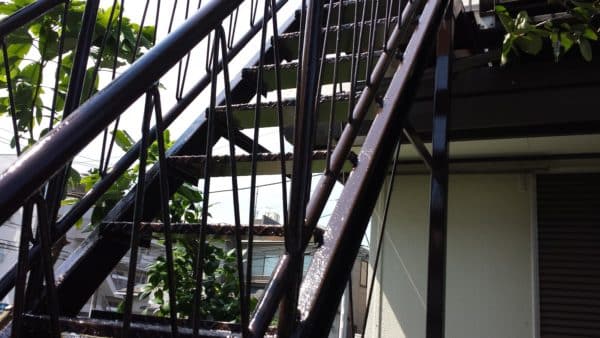 マンション塗装工事完了後にガラス交換下見